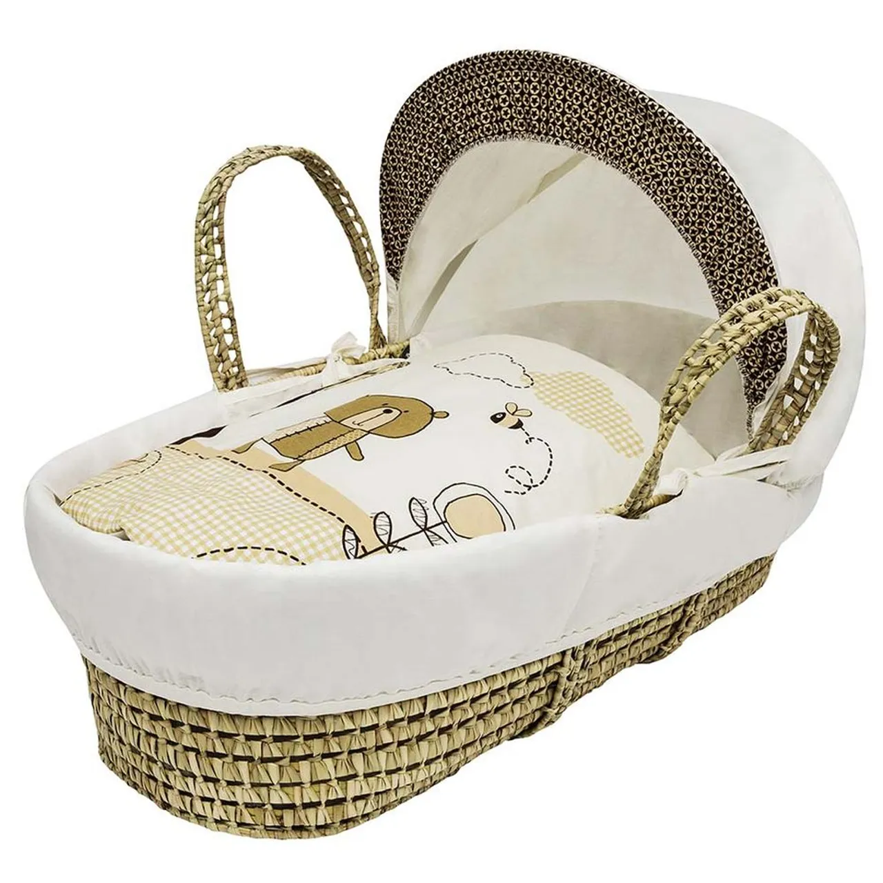 Kinder Valley Tiny Ted Moses Basket with Stand — Photograph 2 of 10