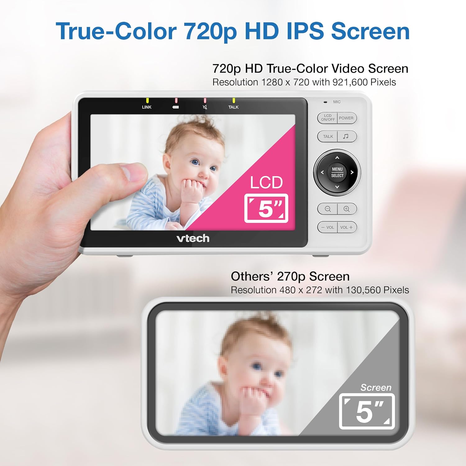 VTech VM901 Baby Monitor — Photograph 4 of 12