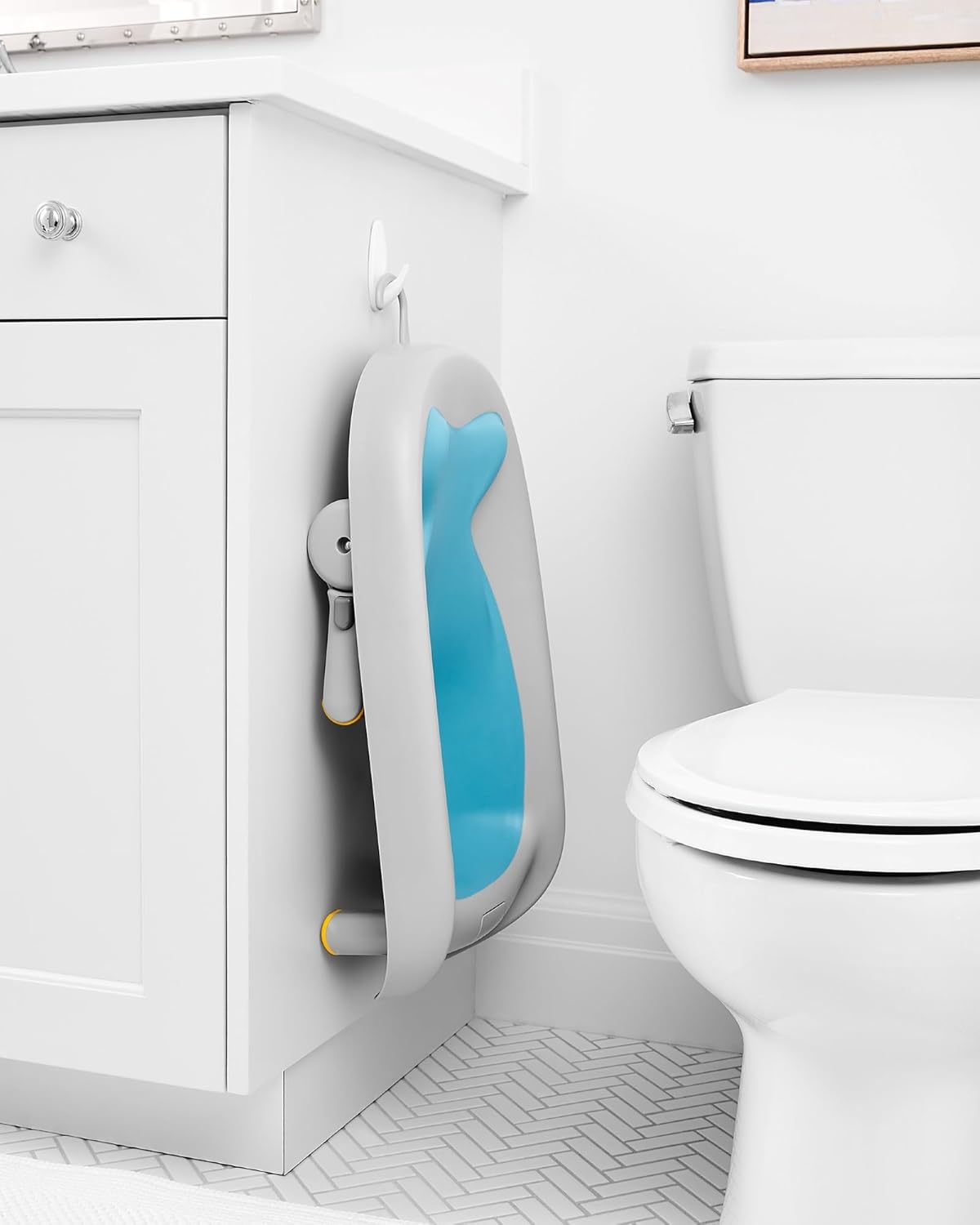 Skip Hpp Baby Bath Tub, Moby Recline And Rinse Bather — Photograph 7 of 12