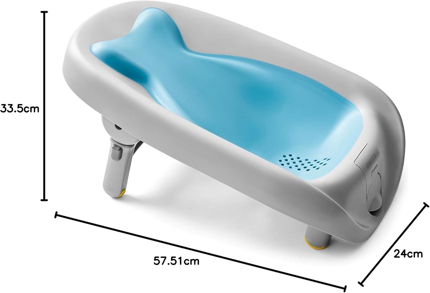 Skip Hpp Baby Bath Tub, Moby Recline And Rinse Bather — Photograph 12 of 12