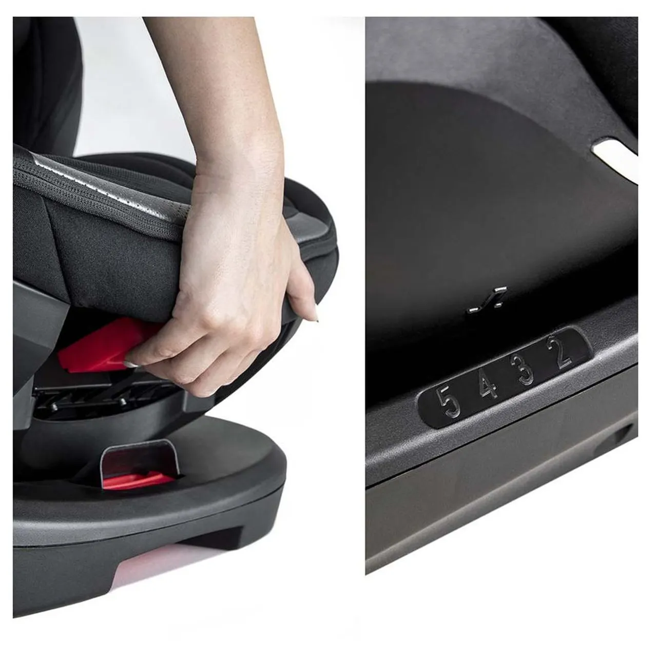 Jikel Saturn Zip 360 Rotating Car Seat - Black — Photograph 3 of 14