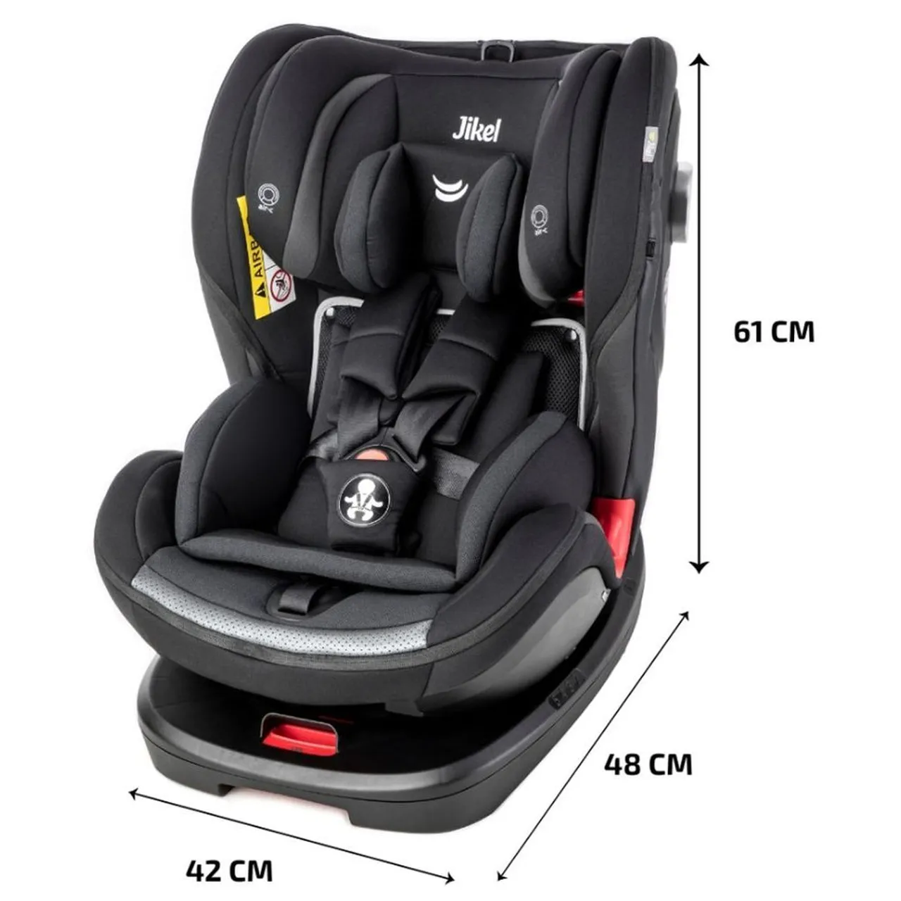 Jikel Saturn Zip 360 Rotating Car Seat - Black — Photograph 9 of 14