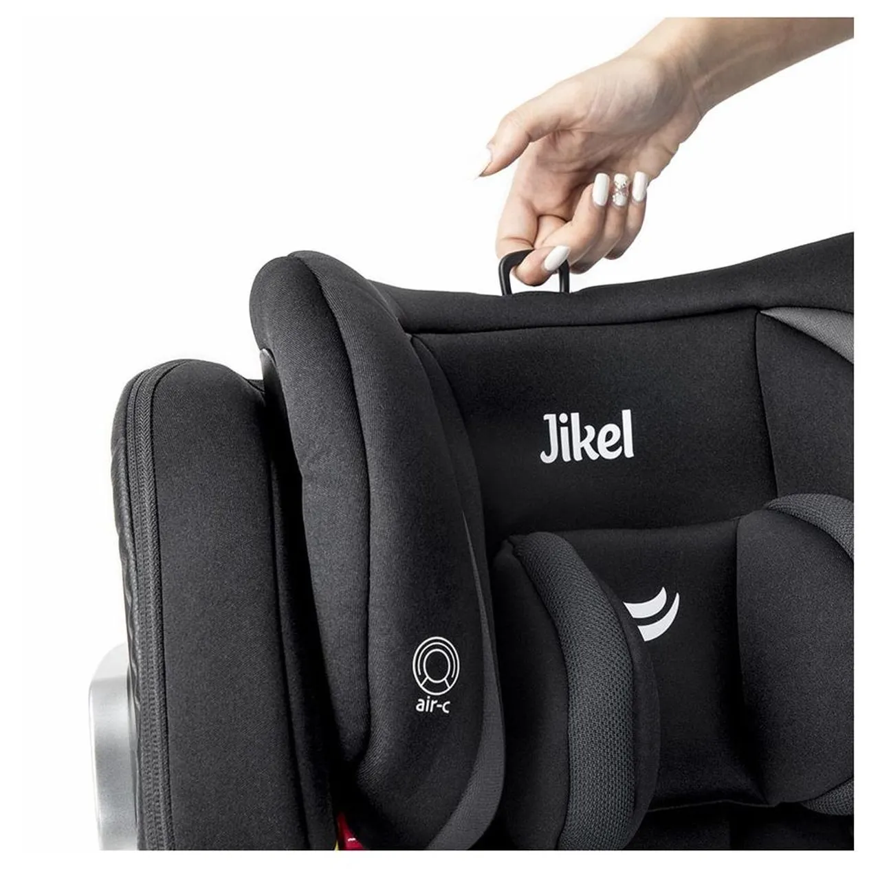 Jikel Saturn Zip 360 Rotating Car Seat - Black — Photograph 12 of 14
