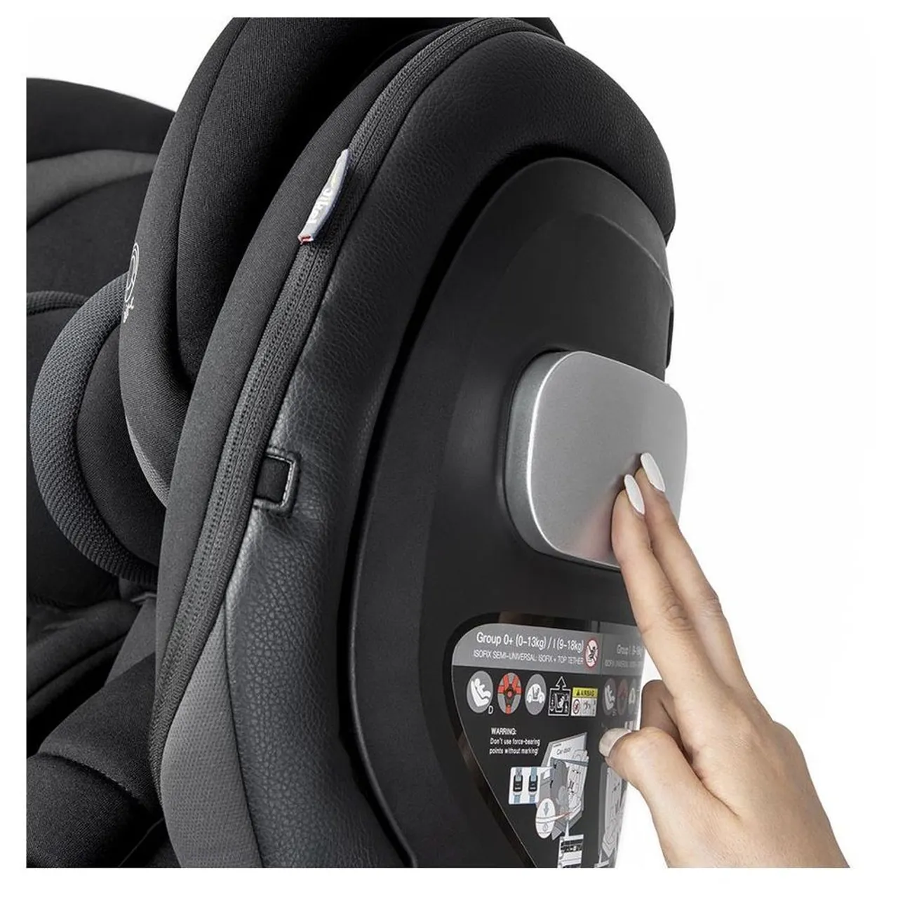 Jikel Saturn Zip 360 Rotating Car Seat - Black — Photograph 13 of 14