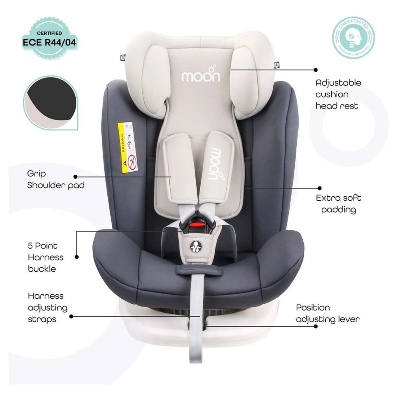 Moon Gyro 360 Car Seat with ISOFIX — Photograph 2 of 10