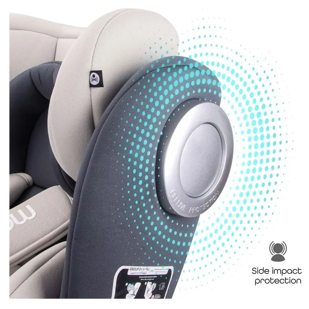 Moon Gyro 360 Car Seat with ISOFIX — Photograph 3 of 10