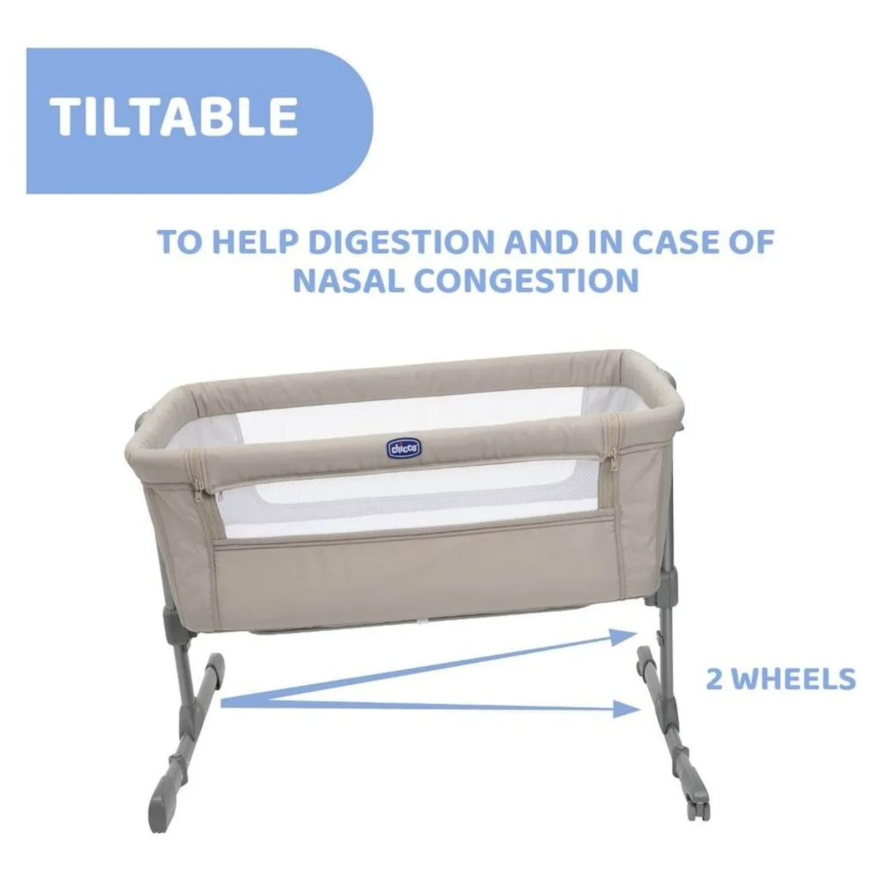 Chicco Next2Me Magic Evo Co-sleeping Crib Desert — Photograph 3 of 10