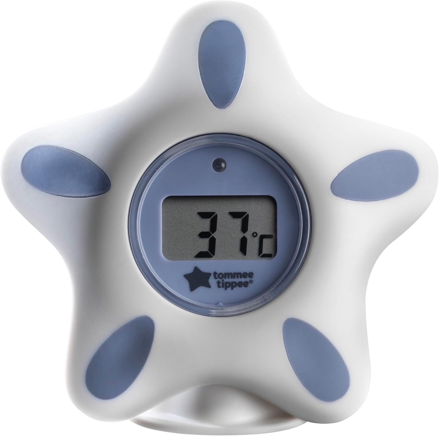 Tommee Tippee InBath Digital Thermometer for Baby Bath and Room, Waterproof and Floats in Water, 3 Second Readings on Easy to Read LCD Display