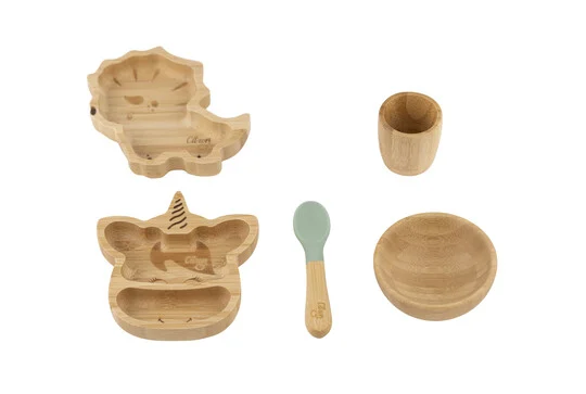 Citron Organic Bamboo Toys Set of 5 — Photograph 3 of 6