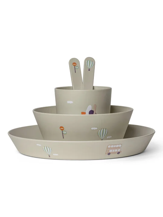 Citron Bio Based Tableware Set - Vehicles — Photograph 2 of 7