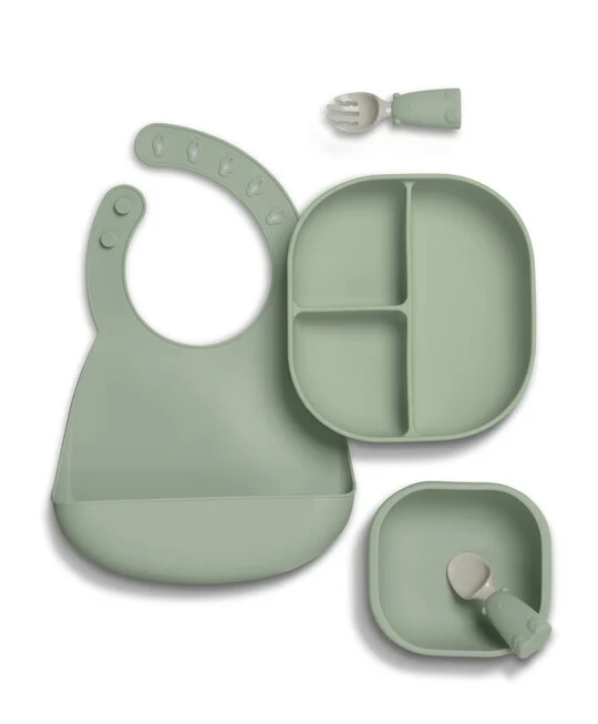First Mealtime Silicone Set - Kiwi — Photograph 2 of 4