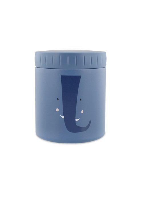 Trixie Insulated Food Jar (350ml) Mrs. Elephant - Blue