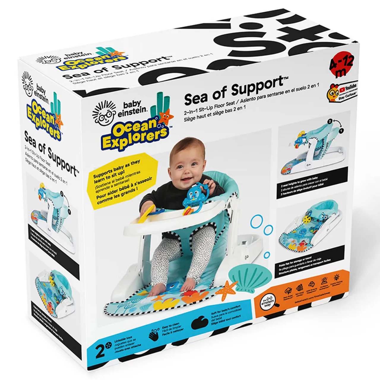 Baby Einstein Sea of Support 2-in-1 Sit-Up Floor Seat — Photograph 5 of 28