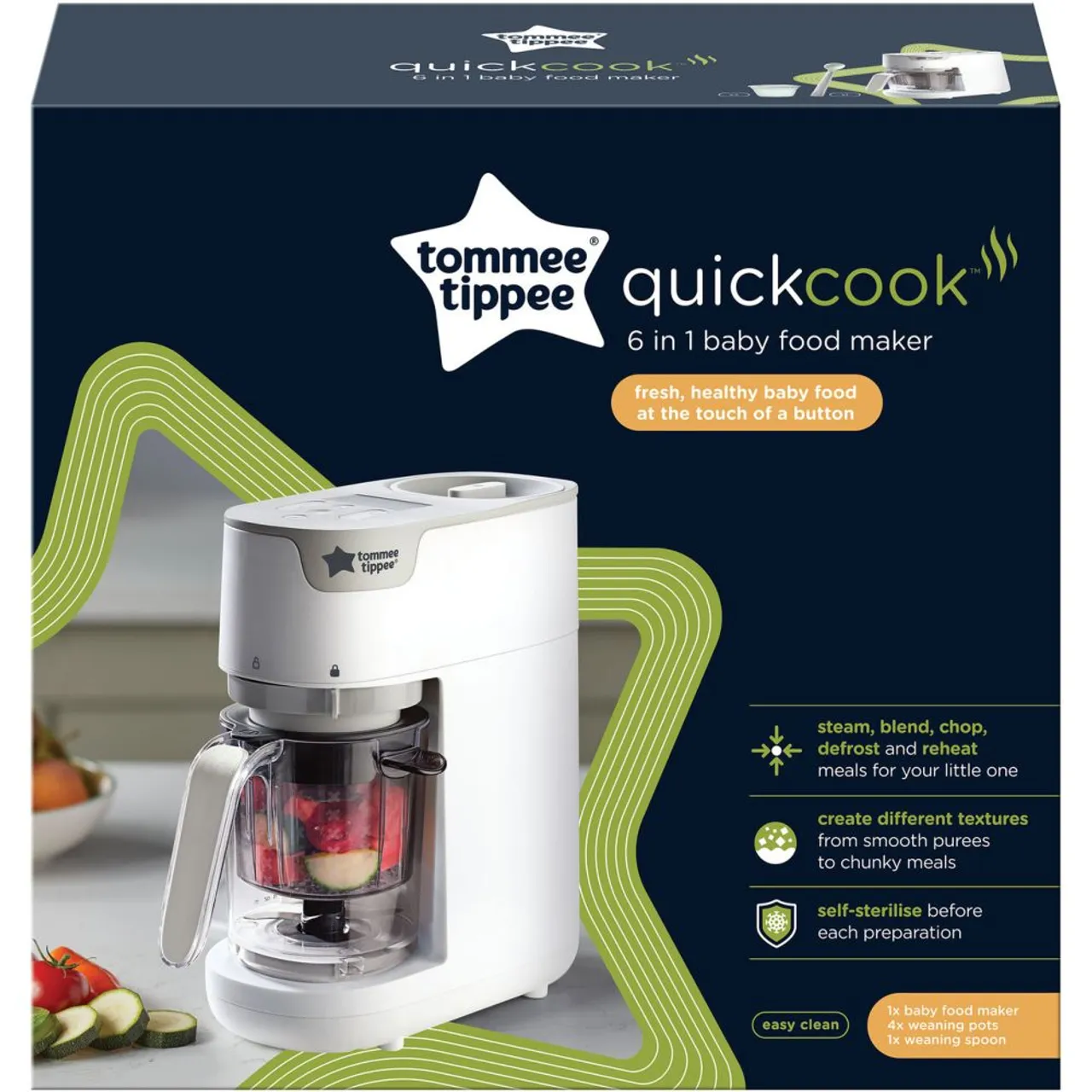 Philips 4 in 1 COMBINED STEAMER AND BLENDER RECIPE BOOKLET + 120ml STORAGE BOWL (SCF883 / 01) — Photograph 4 of 13