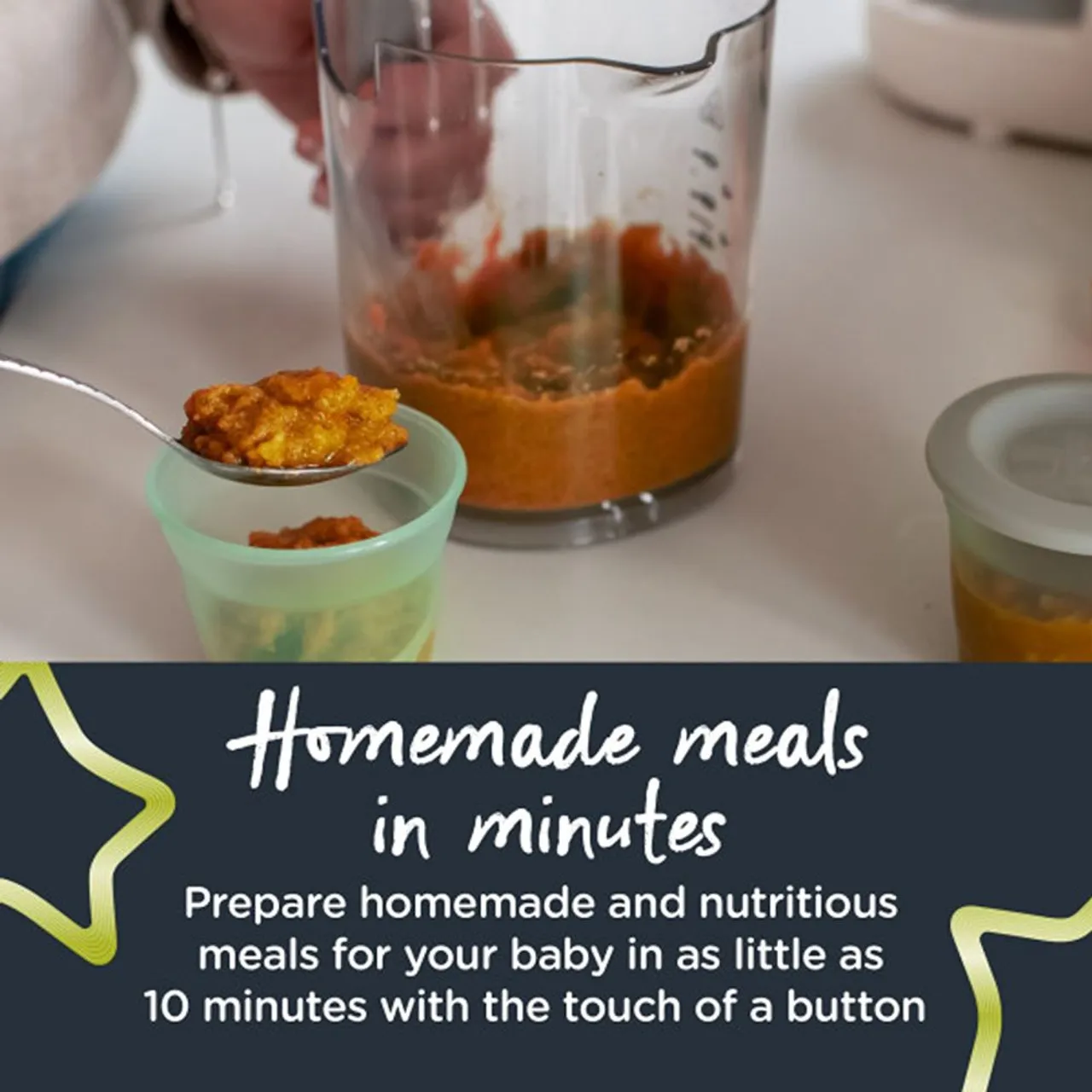 Philips 4 in 1 COMBINED STEAMER AND BLENDER RECIPE BOOKLET + 120ml STORAGE BOWL (SCF883 / 01) — Photograph 10 of 13