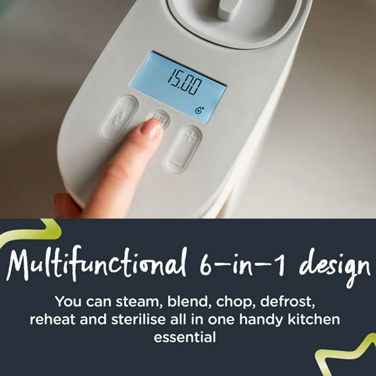 Philips 4 in 1 COMBINED STEAMER AND BLENDER RECIPE BOOKLET + 120ml STORAGE BOWL (SCF883 / 01) — Photograph 11 of 13