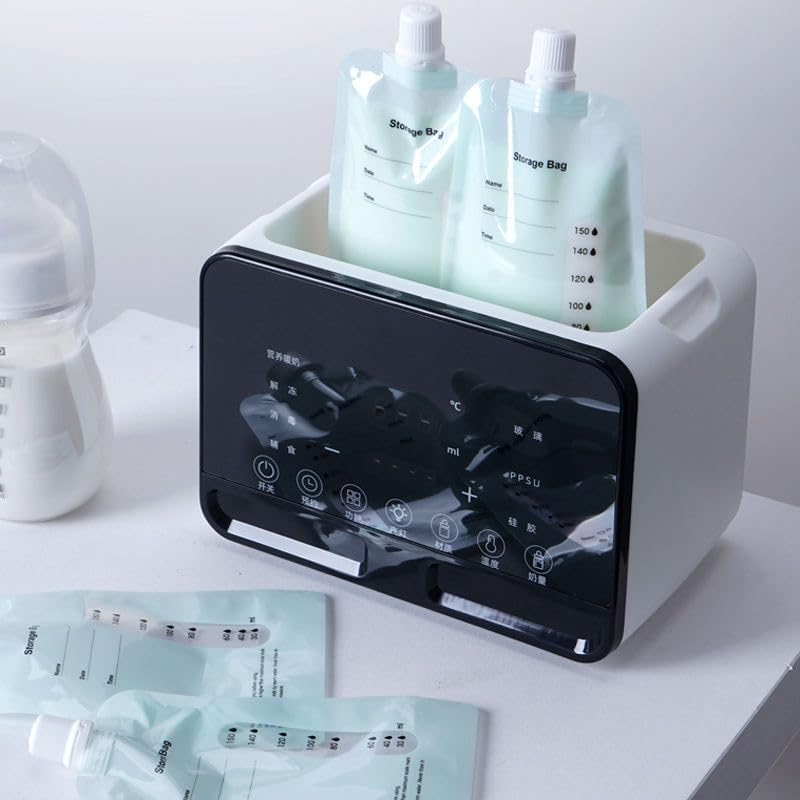 YUMA 9-in-1 Baby Bottle Warmer Milk Bottle Sterilizer with LCD Display, Fast Baby Food Heating & Defrost, BPA-Free, 48H Thermostat,Accurate Temperature Control for Breastmilk or Formula Warmer — الصورة 7 من 7