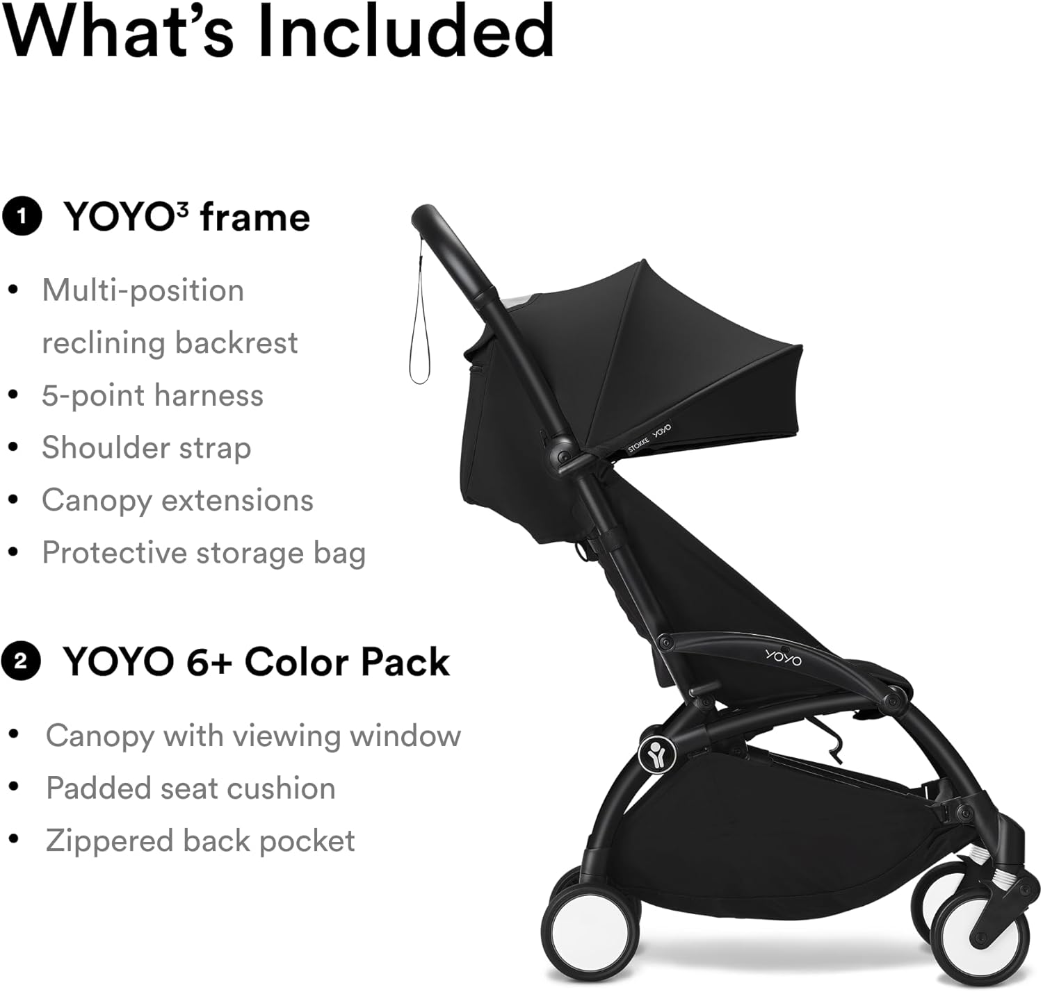 Stokke YOYO Stroller 6+ - Black — Photograph 7 of 7