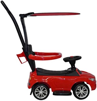 Push Car Lovely Baby LB 473HC 3 in 1 Push Car - Convertible Toddler Ride On Toy with Adjustable Handle and Removable Canopy, Suitable for Indoor and Outdoor Use — الصورة 2 من 7