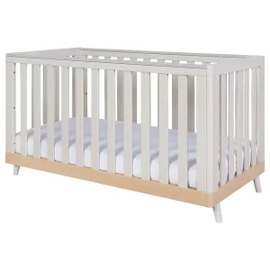 Tutti Bambini Hygge Mini Cot Bed - White/Light