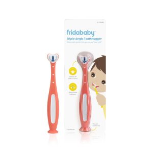 SmileFrida ToothHugger Kids Toothbrush - Pink
