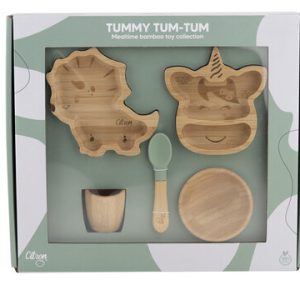 Citron Organic Bamboo Toys Set of 5