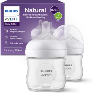 Natural Baby Bottle with Natural Response