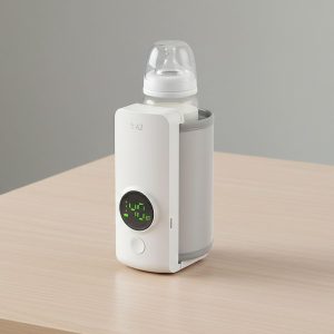 Travel-Friendly,Fast-Heating,Cordless & Rechargable,Baby Bottle Warmer,Comfortable Feeding Bottle Warmer on The Go,Precise Temperature